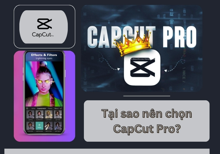 CapCut Pro mở khóa kho hiệu ứng, template và font chữ độc quyền