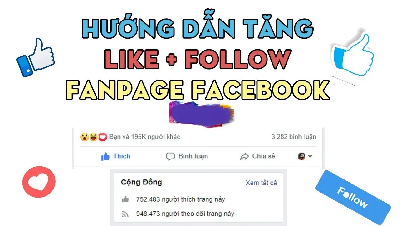 Dịch vụ tăng like Fanpage Facebook uy tín và hiệu quả